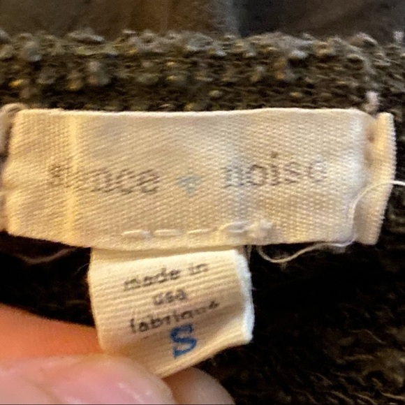 Urban‎ Outfitters Silence + Noise olive green lightweight semi sheer cardigan - Picture 4 of 5